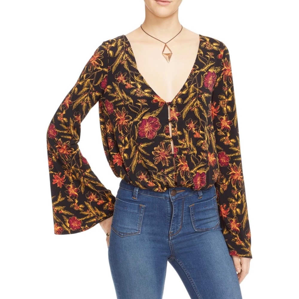 Free People Matisse bell sleeve top